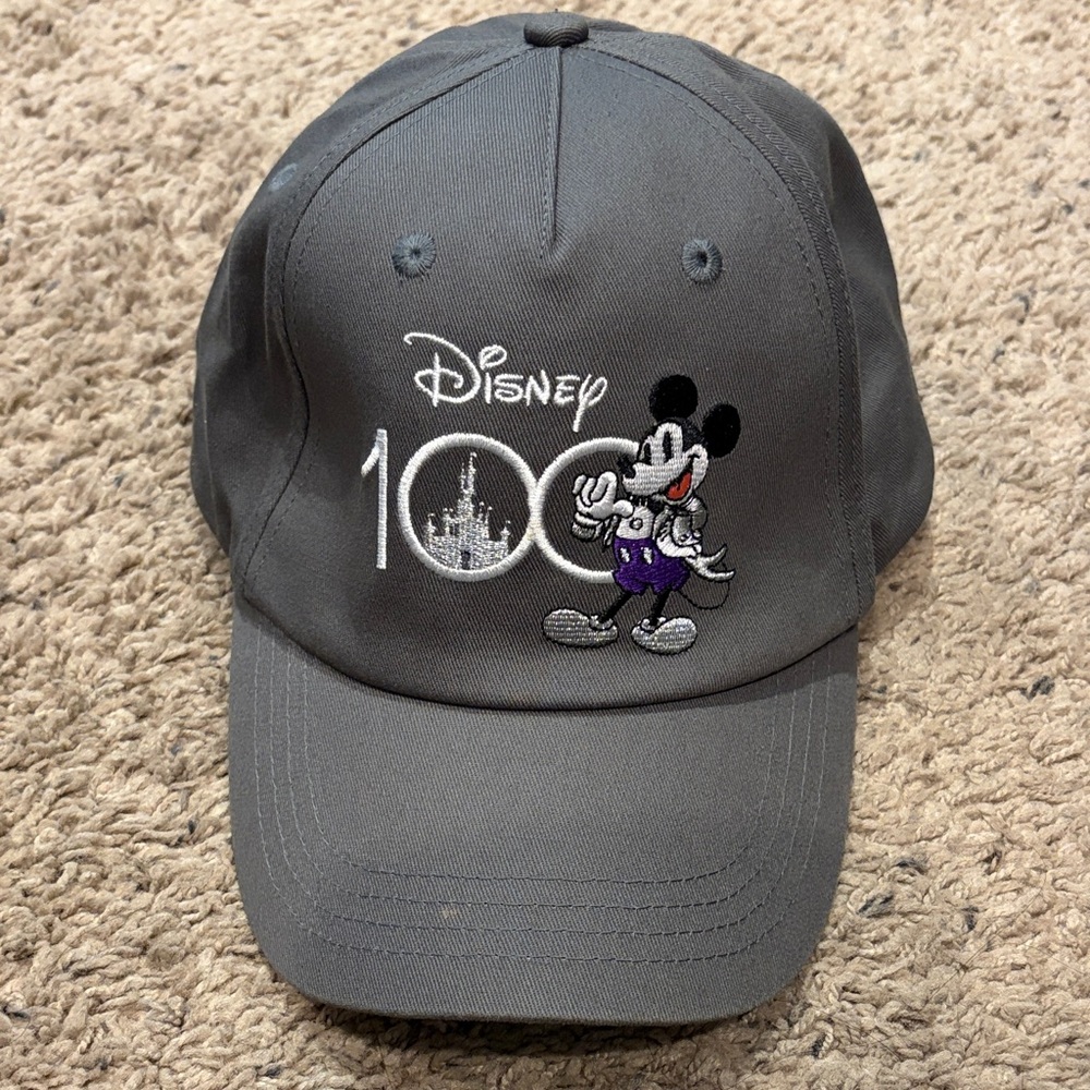 Disney Charcoal Mickey Mouse Hat